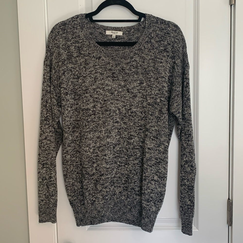 Madewell Black & White Sweater